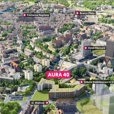 Rent40 Aura Old Town Apartmán *