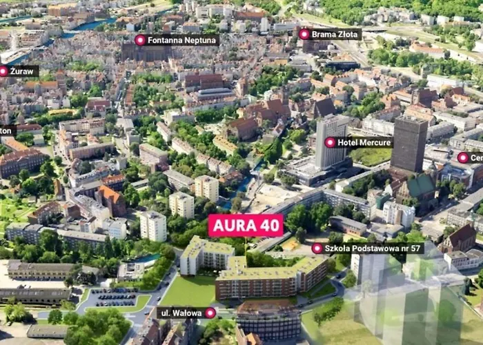 Rent40 Aura Old Town 公寓